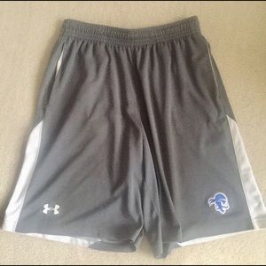 Under Armour, Seton Hall, men’s basketball shorts